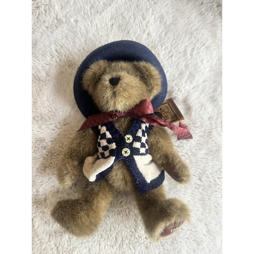 Boyds Bear Plush CAITLIN BERRIWEATHER FOB 2000 Jointed Movable Head,‎ Arms